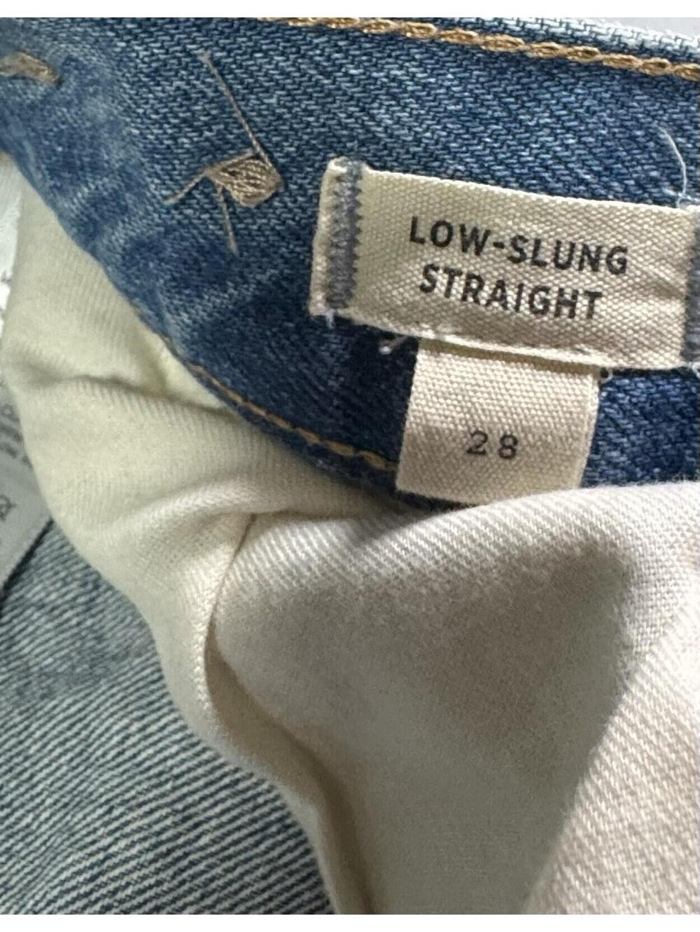 Madewell Women’s Low Slung Straight Jeans Size 28 [COPY] - Picture 6 of 9